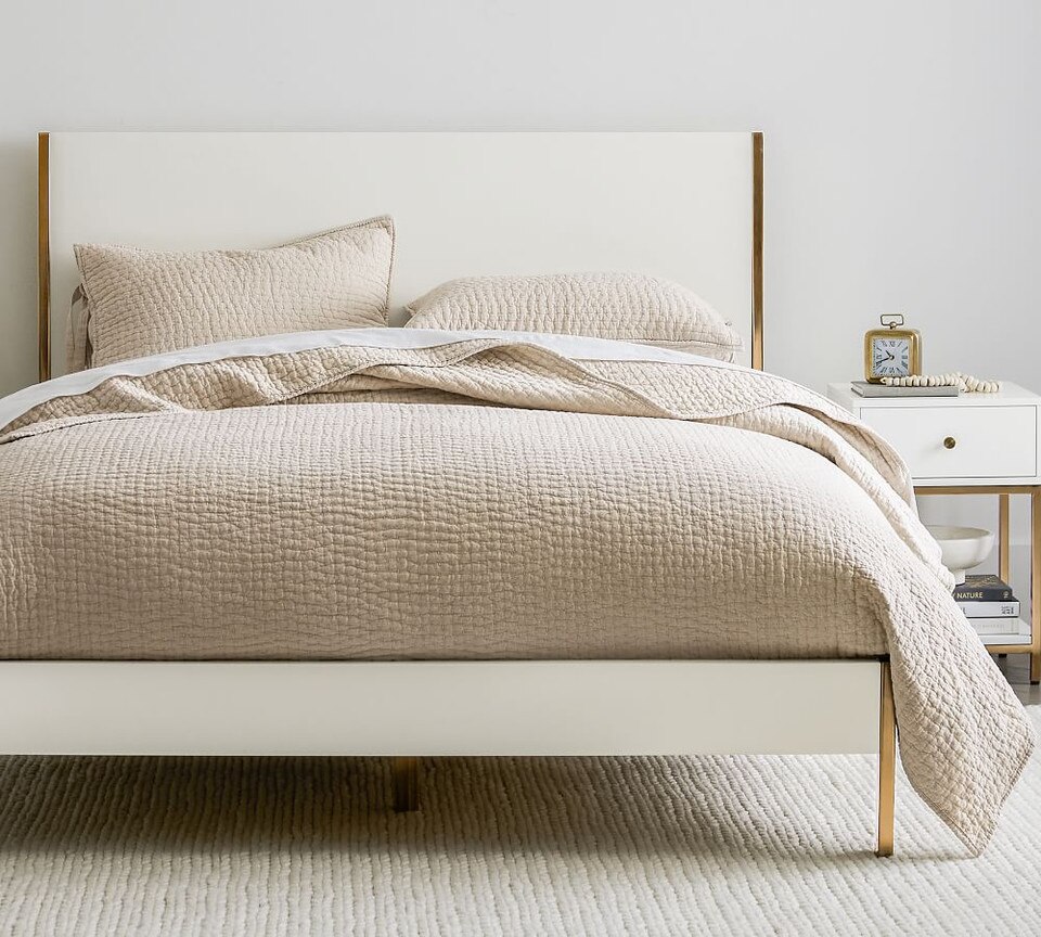 Delaney Platform Bed Pottery Barn Australia